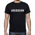 schechen, Herren Kurzarm-Rundhals-T-Shirt 00003