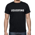 scheuring, Herren Kurzarm-Rundhals-T-Shirt 00003