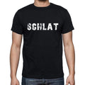 schlat, Men's Short Sleeve Round Neck T-shirt 00003
