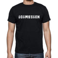 schmiechen, Herren Kurzarm-Rundhals-T-Shirt 00003