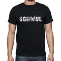 schw??l, Herren-Kurzarm-Rundhals-T-Shirt