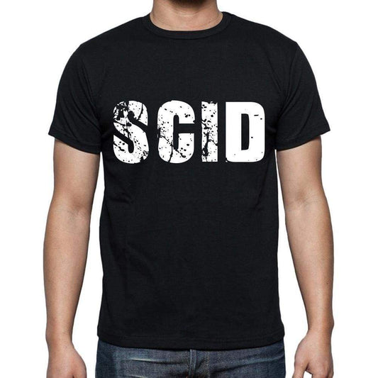 Scid Mens Short Sleeve Round Neck T-Shirt 00016 - Casual