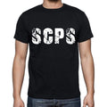 scps Herren Kurzarm-Rundhals-T-Shirt 00016