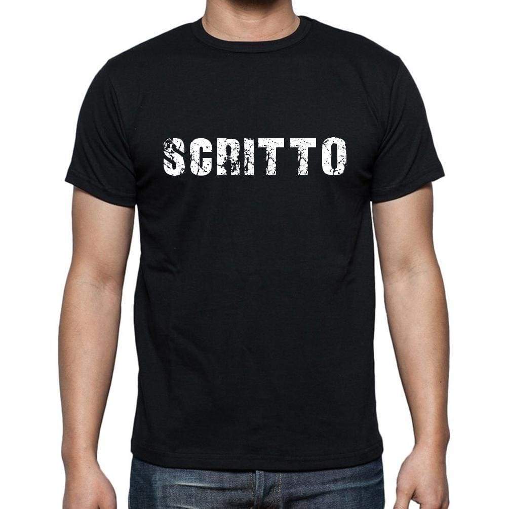 Scritto Mens Short Sleeve Round Neck T-Shirt 00017 - Casual