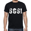 scsi Men's Short Sleeve Round Neck T-shirt 00016