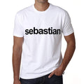 Sebastian Tshirt Men's Short Sleeve Round Neck T-shirt 00050
