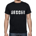 secchi ,Men's Short Sleeve Round Neck T-shirt 00004