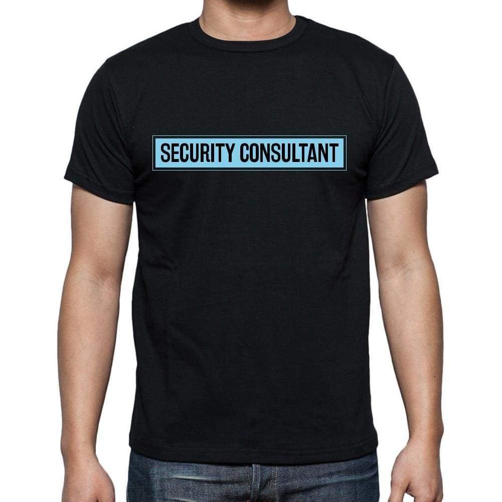 Security Consultant T Shirt Mens T-Shirt Occupation S Size Black Cotton - T-Shirt