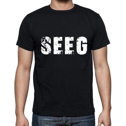 Seeg Mens Short Sleeve Round Neck T-Shirt 00003 - Casual