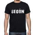 seg??n, Men's Short Sleeve Round Neck T-shirt