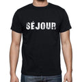 séjour, French Dictionary, Men's Short Sleeve Round Neck T-shirt 00009