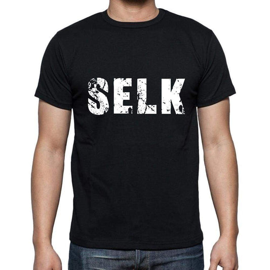 Selk Mens Short Sleeve Round Neck T-Shirt 00003 - Casual
