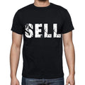 sell , white letters, Men's Short Sleeve Round Neck T-shirt 00007
