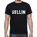 sellin, Men's Short Sleeve Round Neck T-shirt 00003