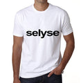 Selyse Men's Short Sleeve Round Neck T-shirt 00069