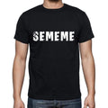 sememe ,Men's Short Sleeve Round Neck T-shirt 00004