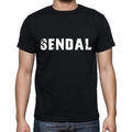 sendal ,Men's Short Sleeve Round Neck T-shirt 00004