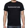 Sentimental Lady Men's Short Sleeve Round Neck T-shirt