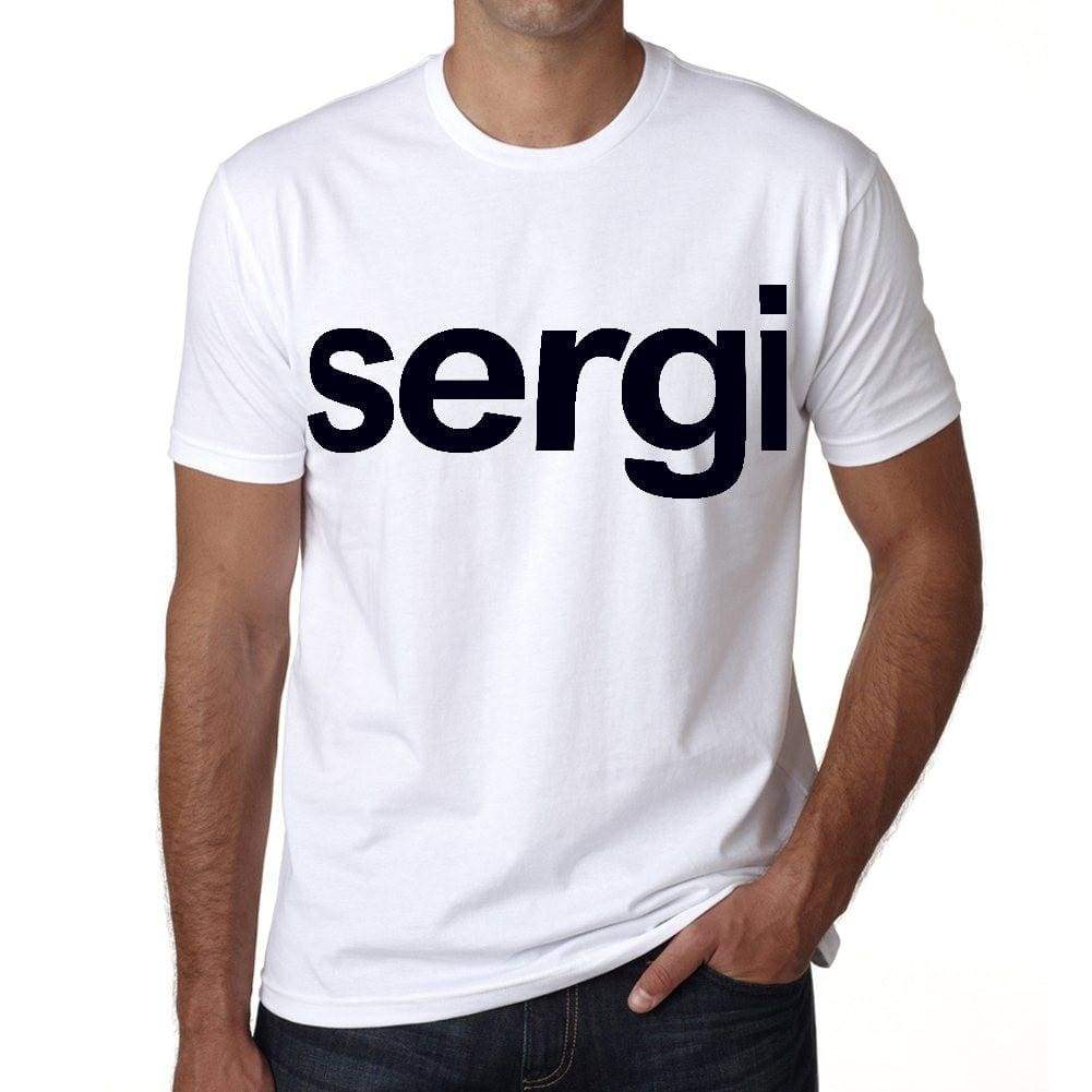 Sergi Mens Short Sleeve Round Neck T-Shirt 00050