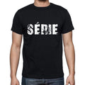 série, French Dictionary, Men's Short Sleeve Round Neck T-shirt 00009