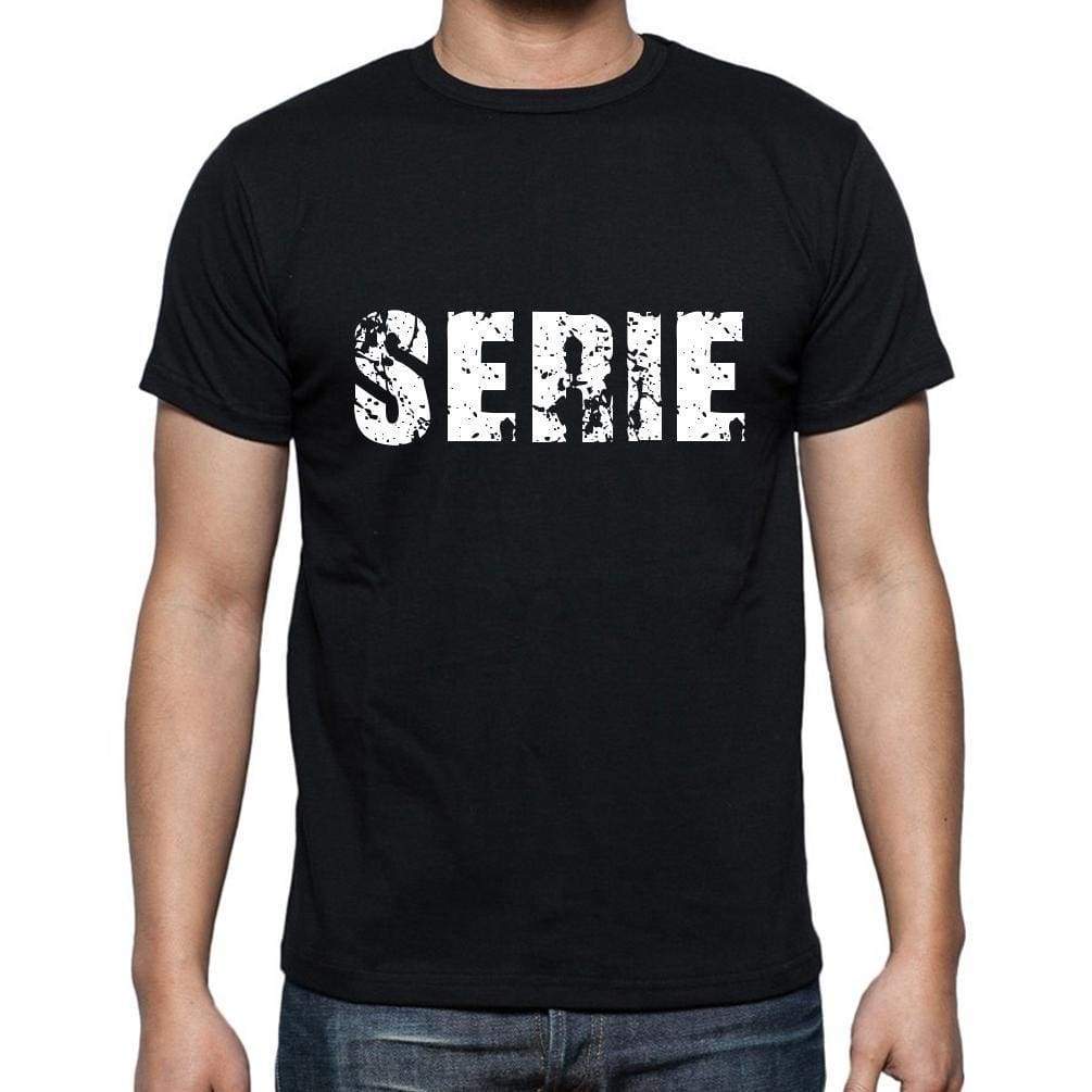 Serie Mens Short Sleeve Round Neck T-Shirt - Casual