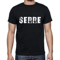 serre, Französisches Wörterbuch, Herren-Kurzarm-Rundhals-T-Shirt 00009