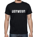 server, Französisches Wörterbuch, Herren-Kurzarm-Rundhals-T-Shirt 00009