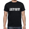 servir, <span>Homme</span> <span>manches</span> courtes <span>Col rond</span>
