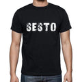 sesto, Men's Short Sleeve Round Neck T-shirt 00017