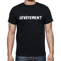 sév?rement, French Dictionary, Men's Short Sleeve Round Neck T-shirt 00009