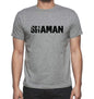 Shaman Grey Mens Short Sleeve Round Neck T-Shirt 00018 - Grey / S - Casual