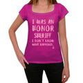 SHERIFF, What Happened, Pink, Women's Short Sleeve Round Neck T-shirt, gift t-shirt 00320