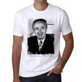 Shimon Peres 3, Shimon Peres Tshirt, Men's White Tee 00239