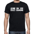 Shine On You Crazy Diamond , white letters, Men's Short Sleeve Round Neck T-shirt 00007