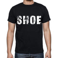 shoe , white letters, Men's Short Sleeve Round Neck T-shirt 00007