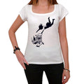 Shop Until You Drop, Tshirt, White Women's T-shirt 00163