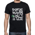 shopping, World Goes Arround, Men's Short Sleeve Round Neck T-shirt 00082