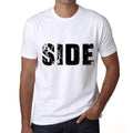 side Men's T shirt White Birthday Gift 00552