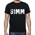 simm Herren Kurzarm-Rundhals-T-Shirt 00016