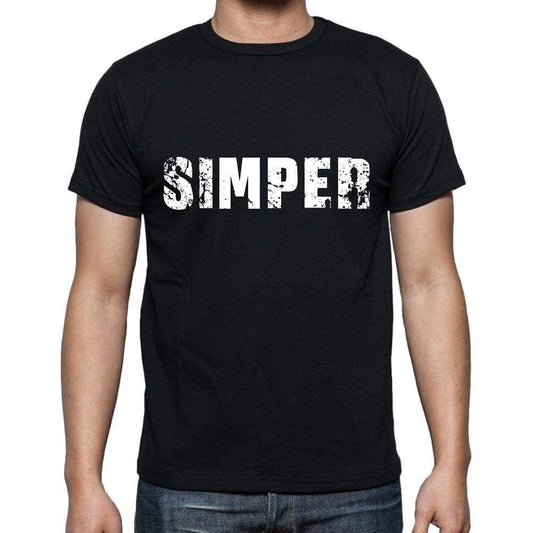 Simper Mens Short Sleeve Round Neck T-Shirt 00004 - Casual