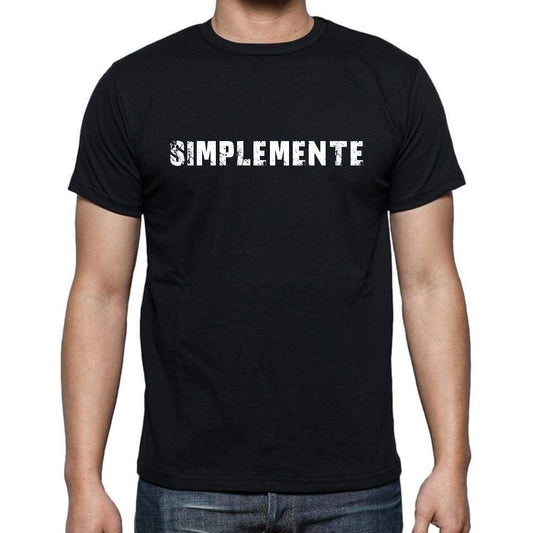 Simplemente Mens Short Sleeve Round Neck T-Shirt - Casual