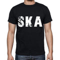 ska men t shirts,Short Sleeve,t shirts men,tee shirts for men,cotton,black , 3 letters