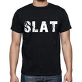 slat Men's Short Sleeve Round Neck T-shirt 00016