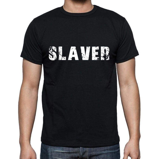 Slaver Mens Short Sleeve Round Neck T-Shirt 00004 - Casual