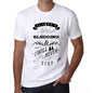 Sledding I Love Extreme Sport White Mens Short Sleeve Round Neck T-Shirt 00290 - White / S - Casual