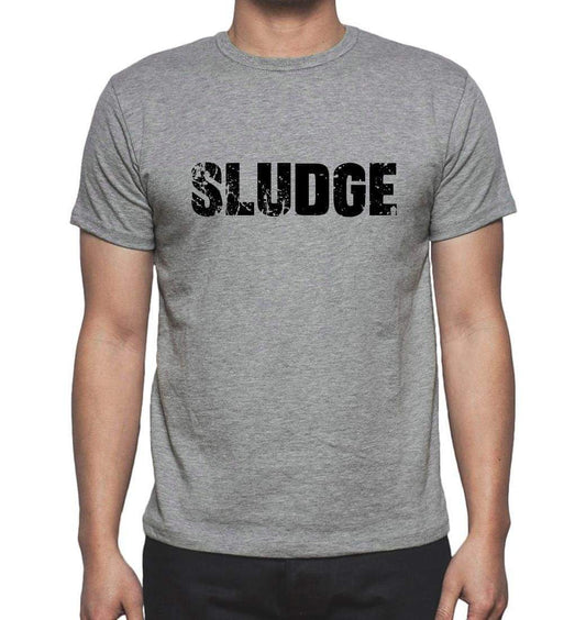 Sludge Grey Mens Short Sleeve Round Neck T-Shirt 00018 - Grey / S - Casual
