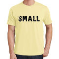 small Men's Short Sleeve Round Neck T-shirt 00043