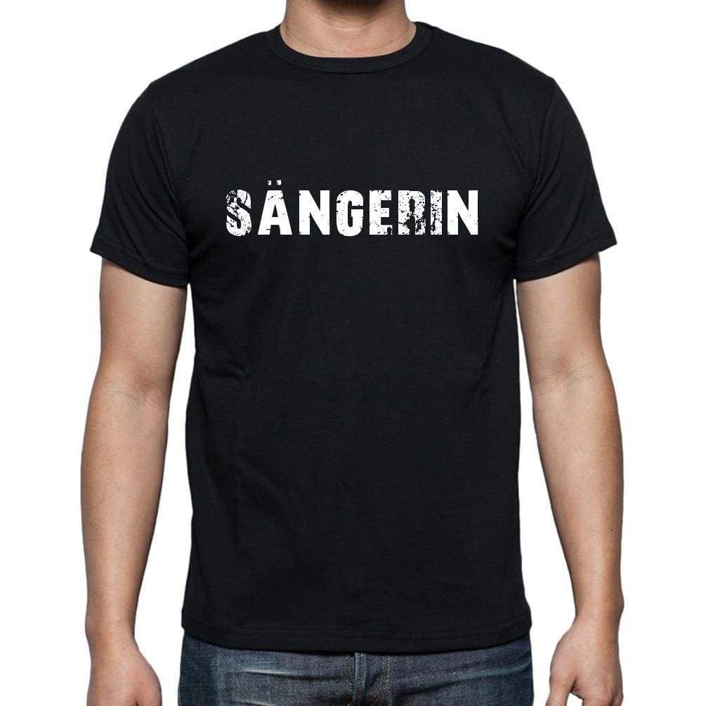 S¤Ngerin Mens Short Sleeve Round Neck T-Shirt - Casual