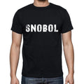 snobol ,Men's Short Sleeve Round Neck T-shirt 00004