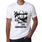 Snowboarding Real Men Love Snowboarding Mens T Shirt White Birthday Gift 00539 - White / Xs - Casual